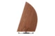 Подставка для ножей Decor de Table Парус 17х20 см, американский орех