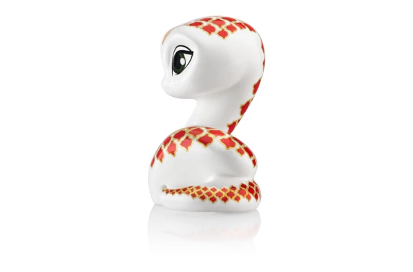 Статуэтка Змейка My Ceramic Story Феерия 5х7х9 см, фарфор твердый