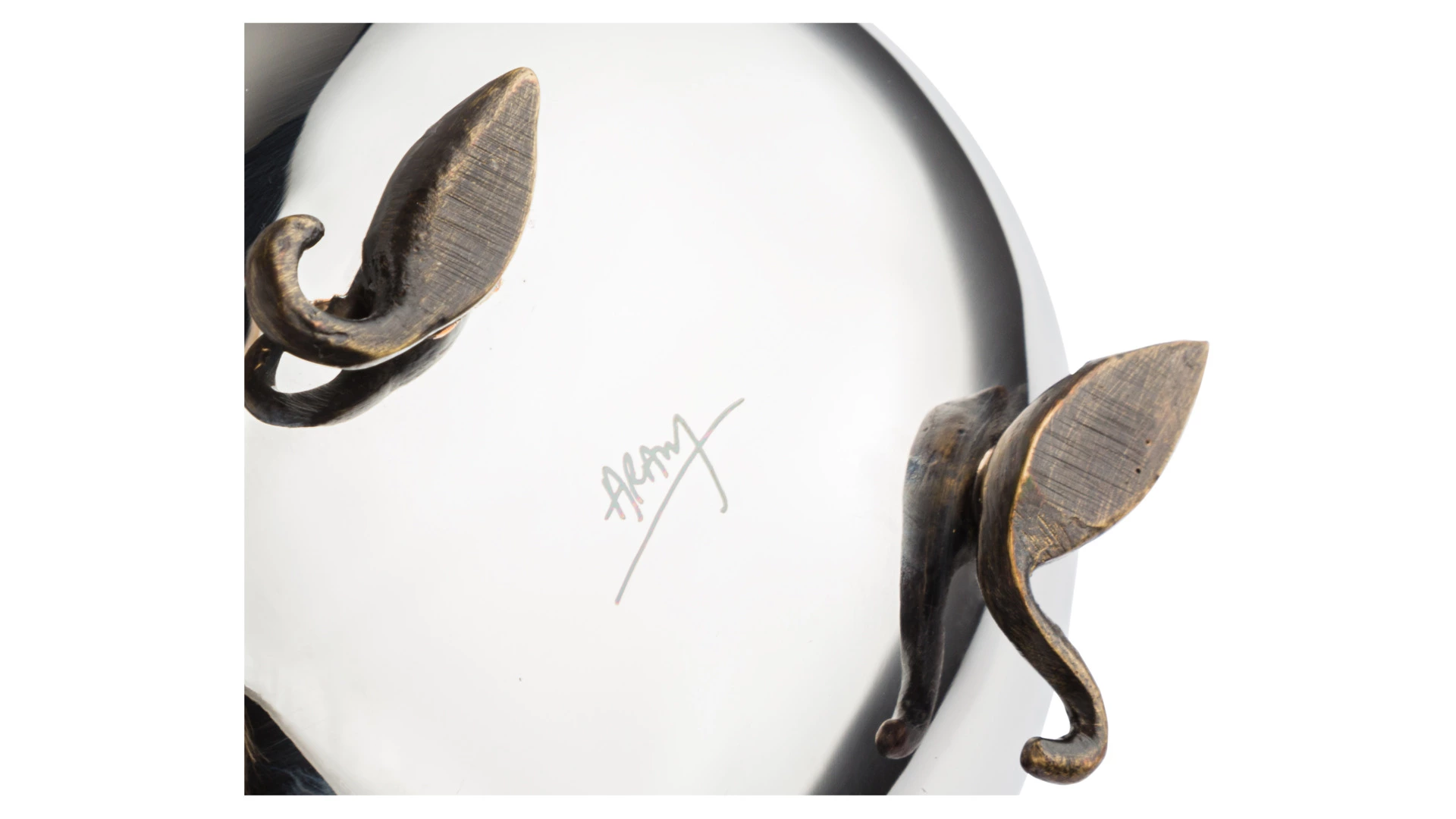 Чаша Michael Aram Кот 19 см, сталь нержавеющая