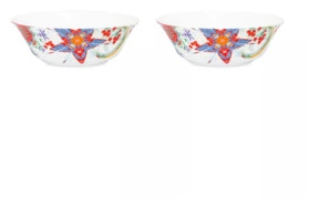 Набор салатников порционных Mix&Match Home Счастливая Звезда 15 см, 2 шт, фарфор