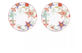 Набор тарелок десертных Mix&Match Home Счастливая Звезда 20,5 см, 2 шт, фарфор