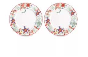 Набор тарелок обеденных Mix&Match Home Счастливая Звезда 27 см, 2 шт, фарфор