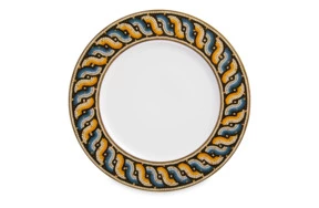 Тарелка обеденная Mix&Match Home Олимп 27 см, фарфор