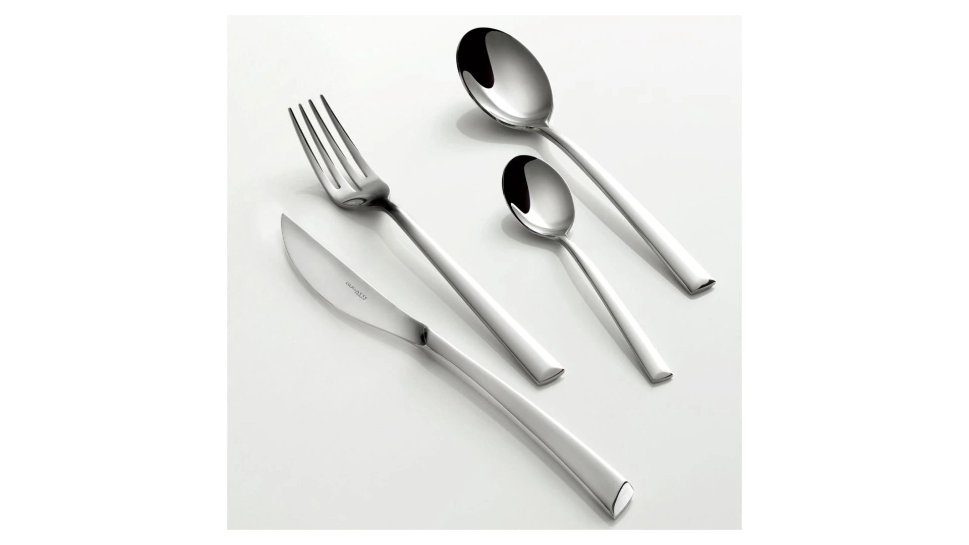 Набор столовых приборов Bugatti Caprera на 6 персон 24 предмета, сталь нержавеющая, серый