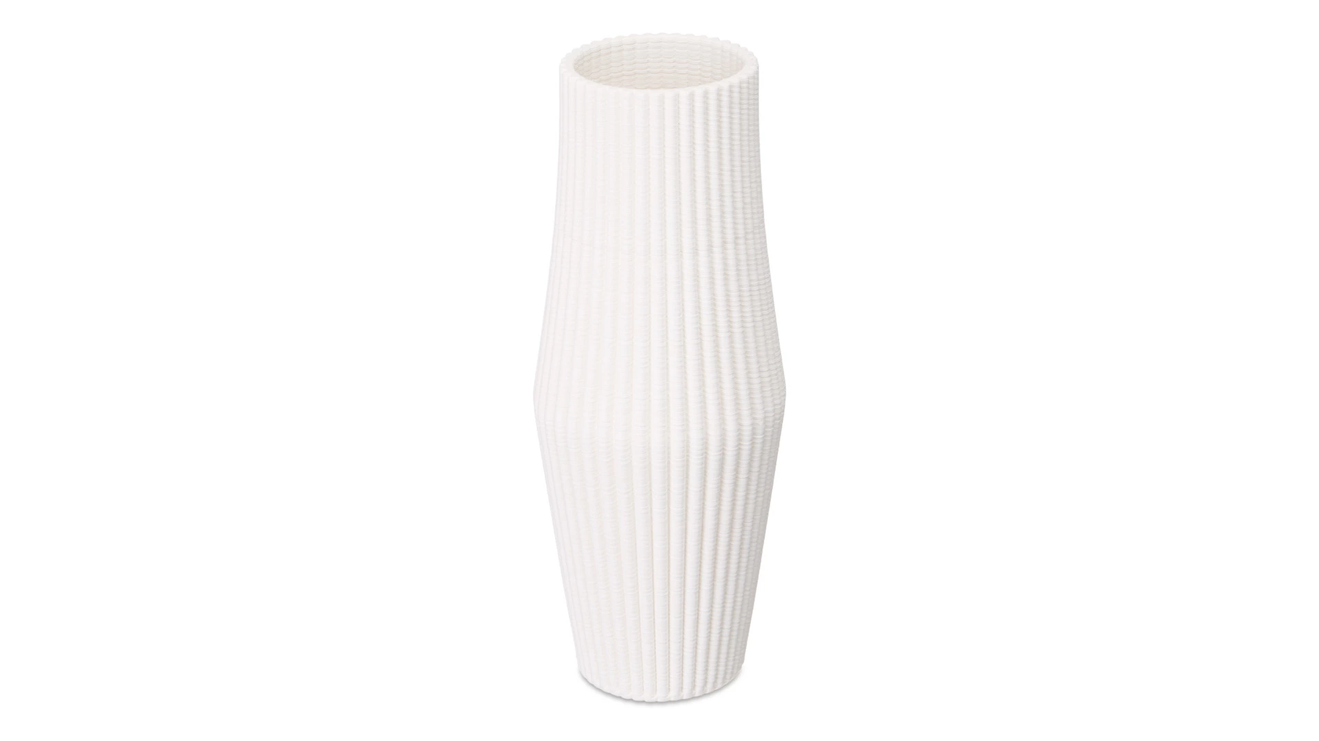 Ваза Decor de table Home Плиссе 41 см, керамика