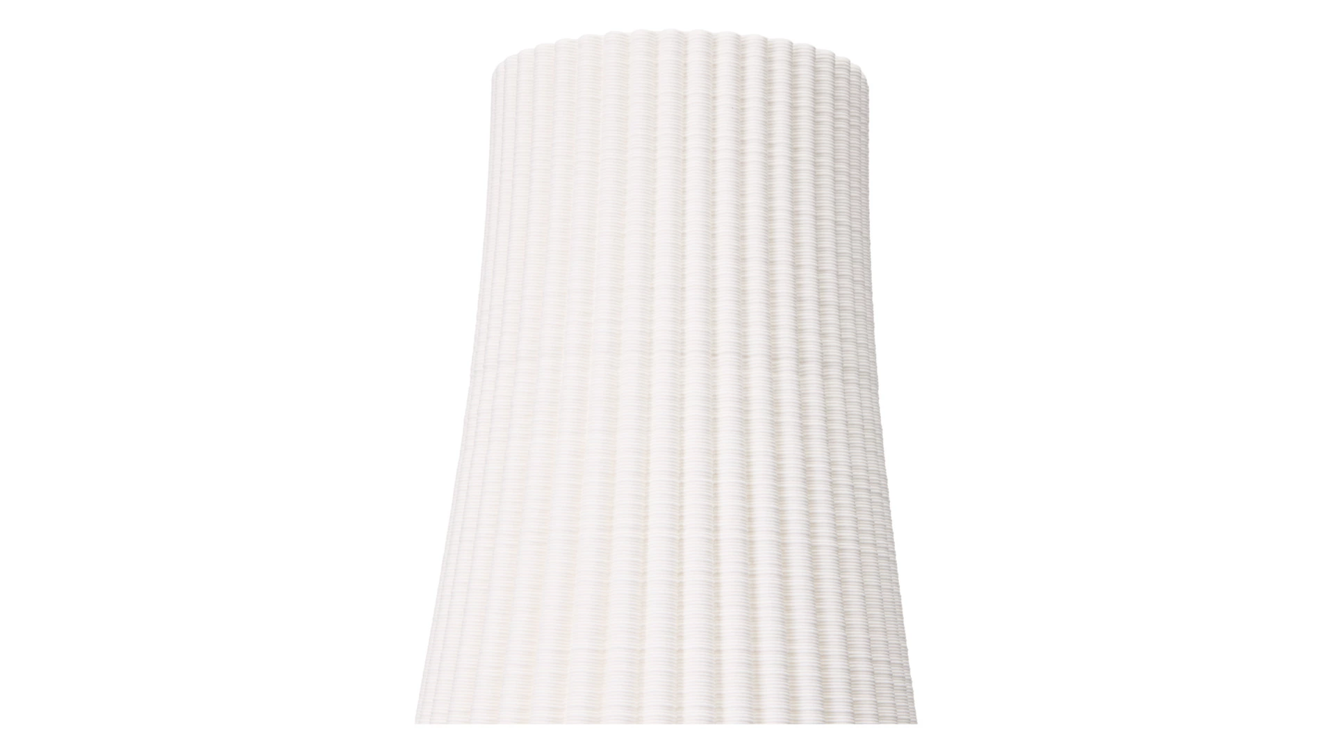 Ваза Decor de table Home Плиссе 41 см, керамика
