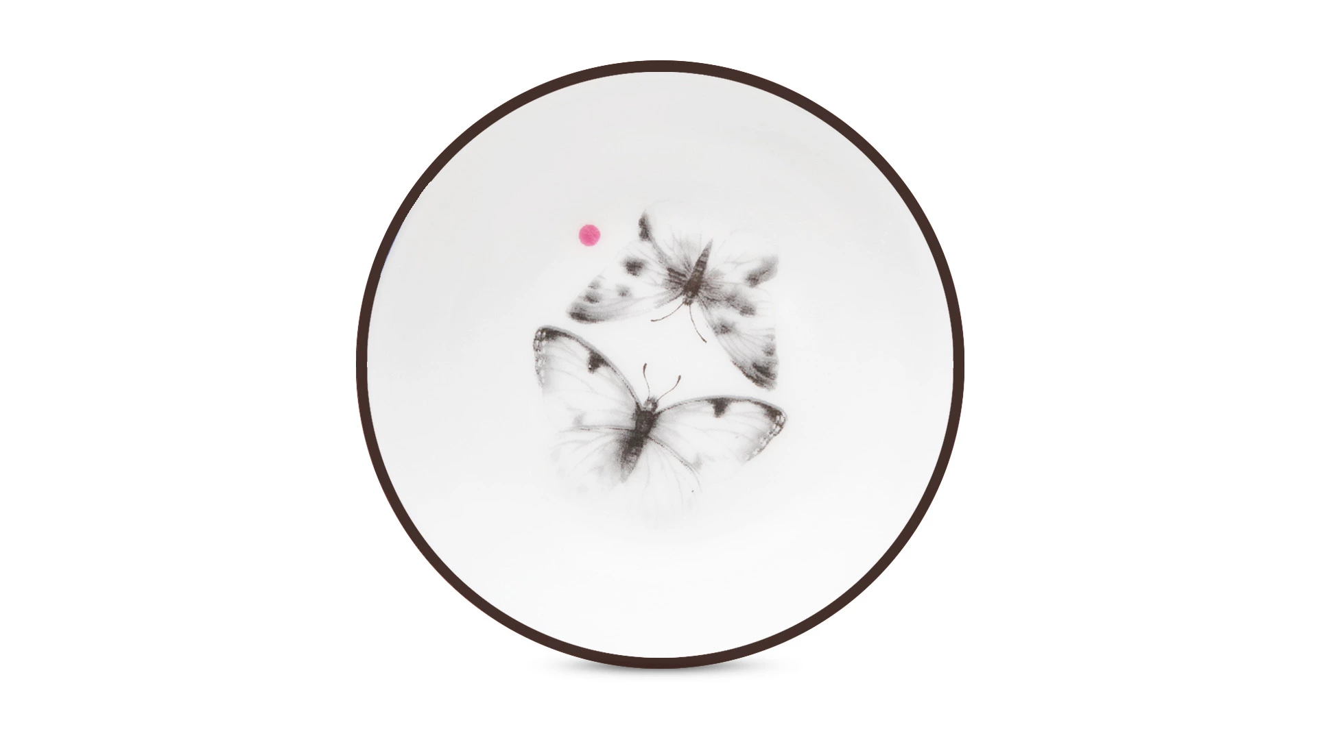 Сервиз столовый Shirokov Скетчбук Бабочки на 4 персоны, 16 предметов, фарфор костяной,  п/к