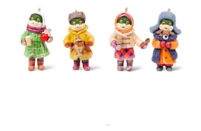 Набор елочных игрушек Bernes Змеиная зима Том 5, алебастр, п/к