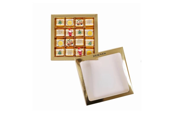 Набор конфет Bernes Брошери 16 шт, шоколад, п/к