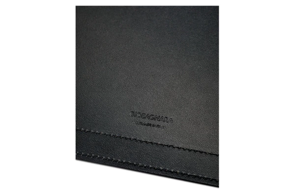 Салфетка подстановочная прямоугольная GioBagnara Морис 49,5х39,5 см, 2 строчки, серо-коричневая