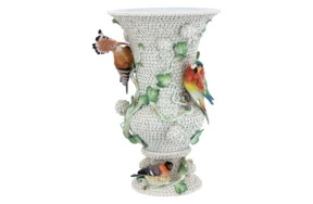 Ваза Meissen Буль-де-неж 51 см, фарфор, лимитированный выпуск