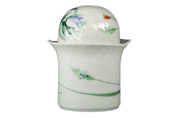 Сахарница Meissen 100мл Игра волн, рельеф, дикая флора