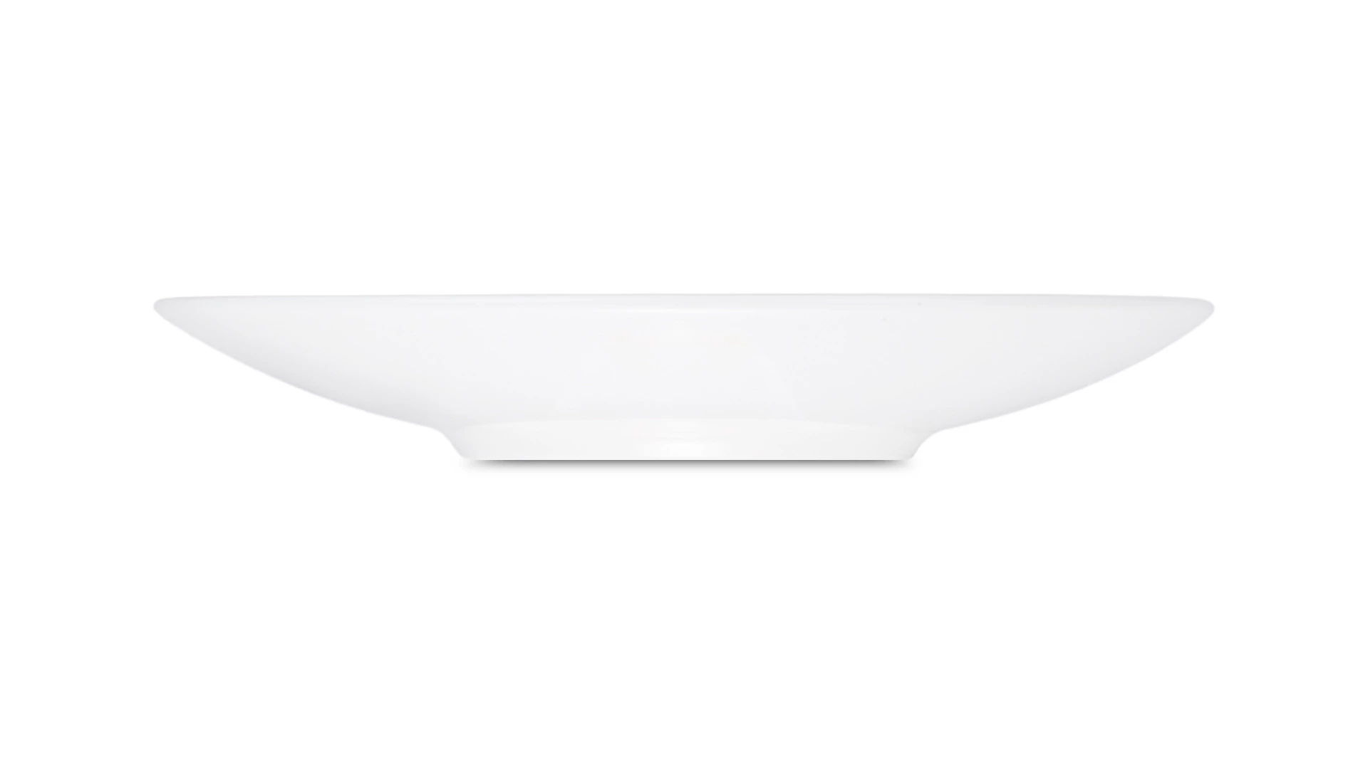 Чашка кофейная с блюдцем Decor de table Плиссе 90 мл, фарфор костяной