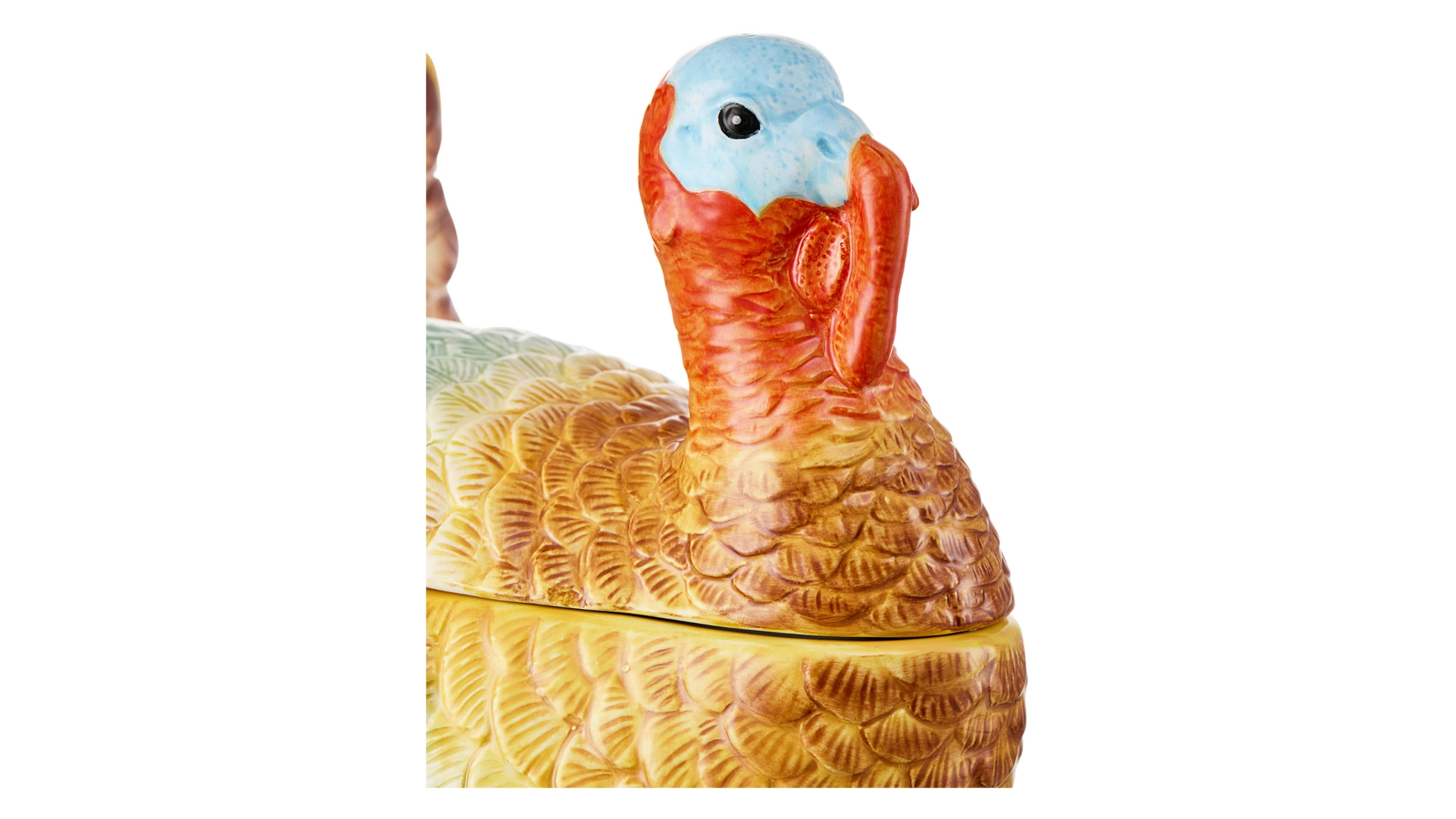 Банка с крышкой Decor de table Рождественская индюшка 23,85х23,85х25,64 см, керамика