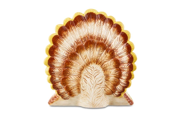 Банка с крышкой Decor de table Рождественская индюшка 23,85х23,85х25,64 см, керамика