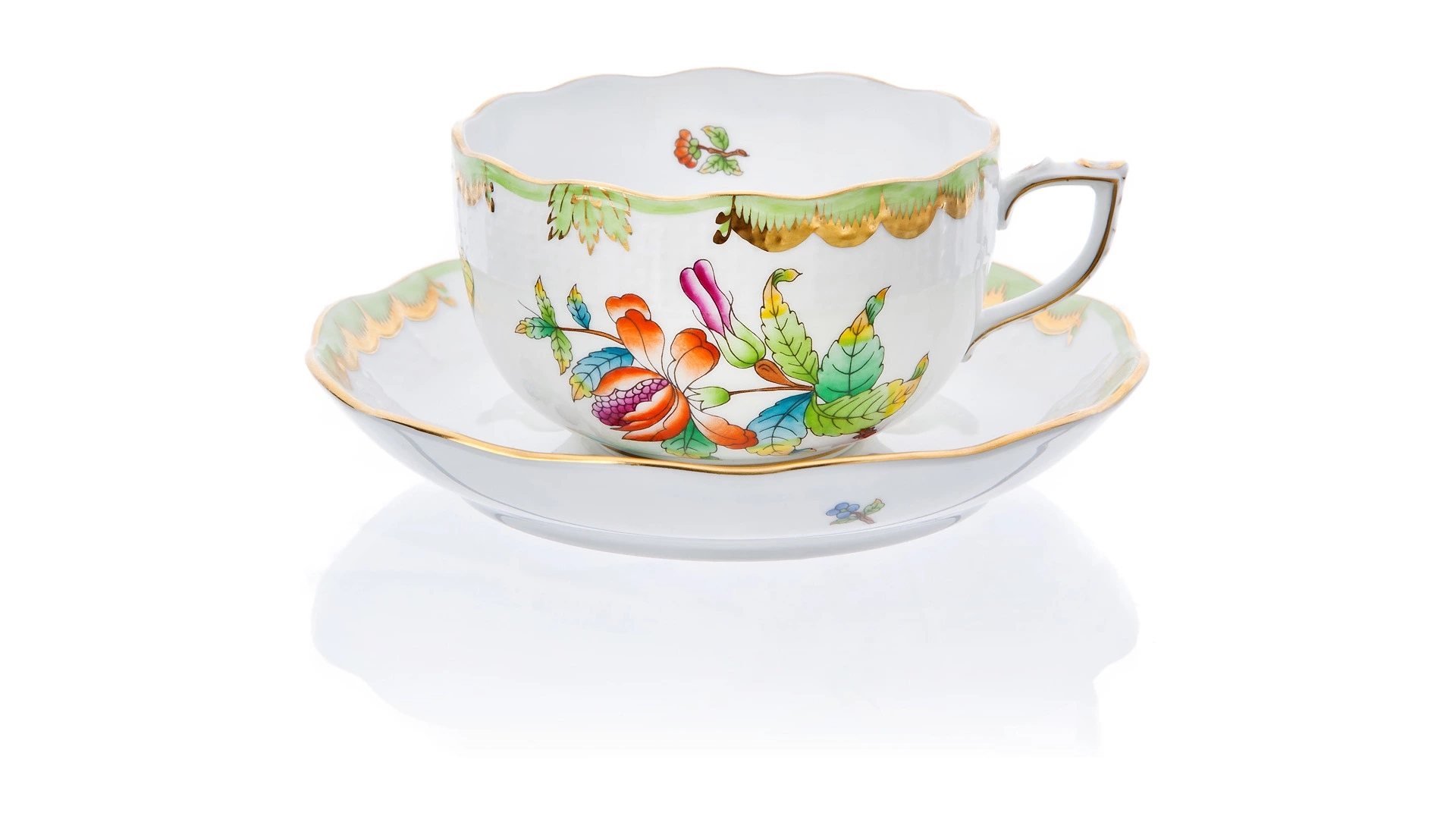 Сервиз чайный Herend Виктория на 6 персон 21 предмет, фарфор