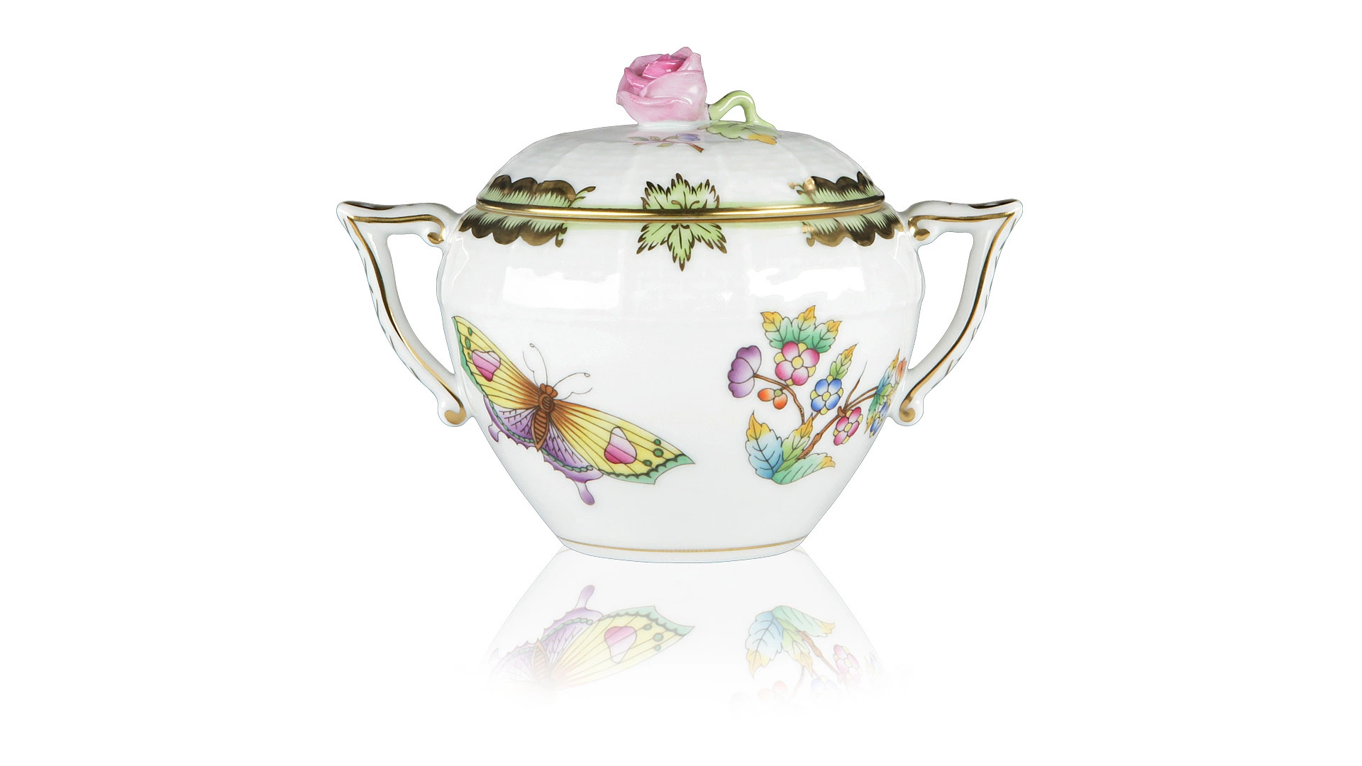 Сервиз чайный Herend Виктория на 6 персон 21 предмет, фарфор