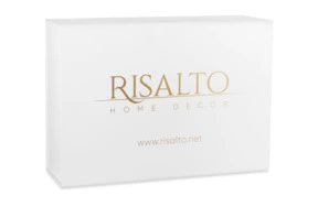 Набор подарочный Risalto Murano ваза Зеленое золото, рефилл The Rosso 500 мл, палочки 30 см