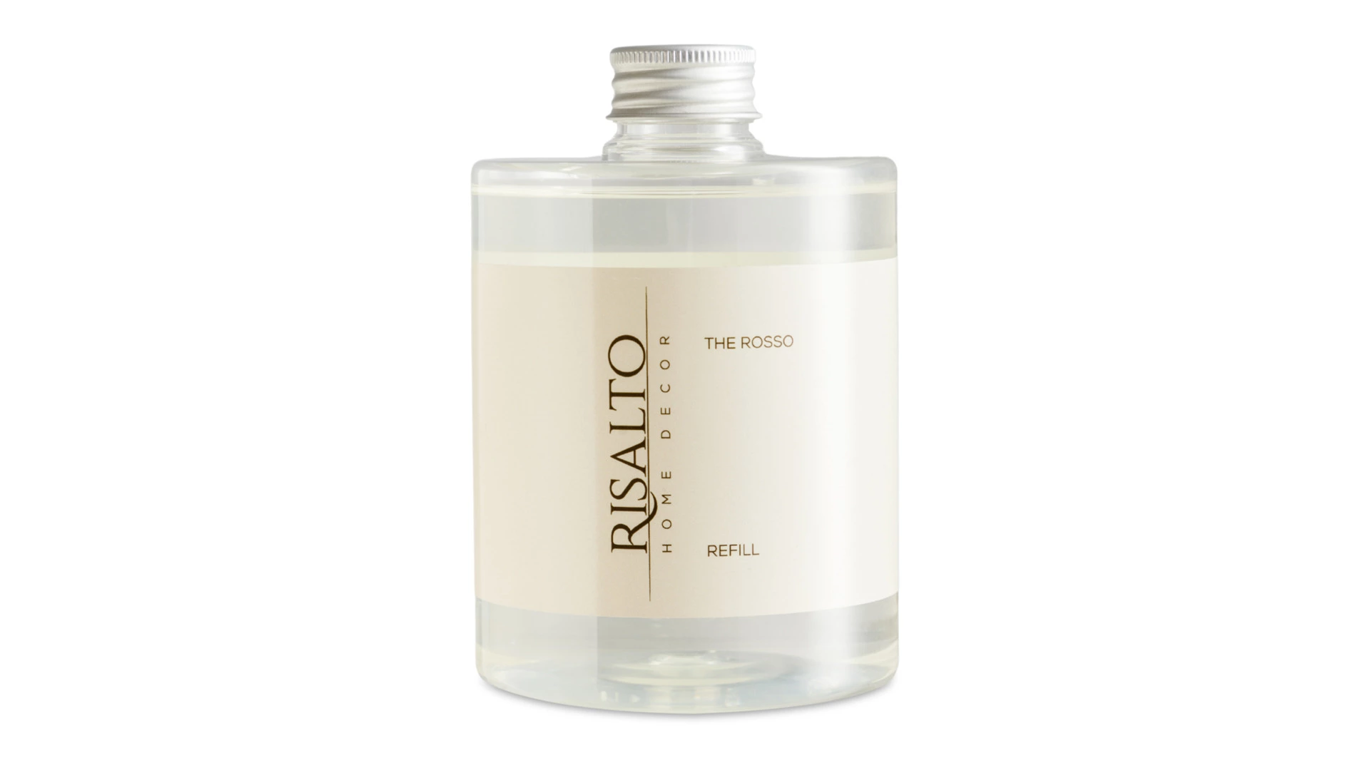 Набор подарочный Risalto Murano ваза Белое золото, рефилл The Rosso 500 мл, палочки 30 см