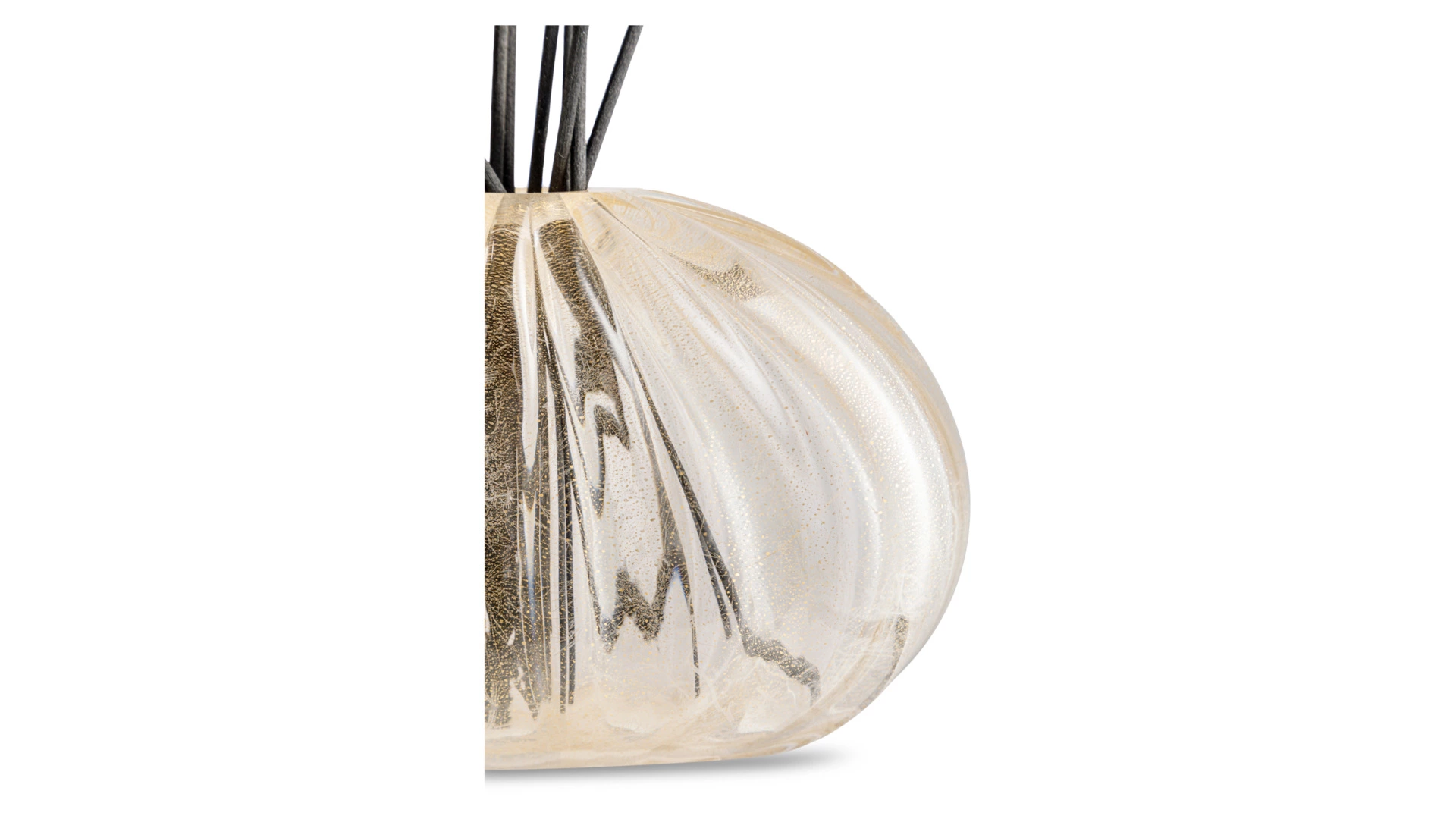 Набор подарочный Risalto Murano ваза Белое золото, рефилл The Rosso 500 мл, палочки 30 см