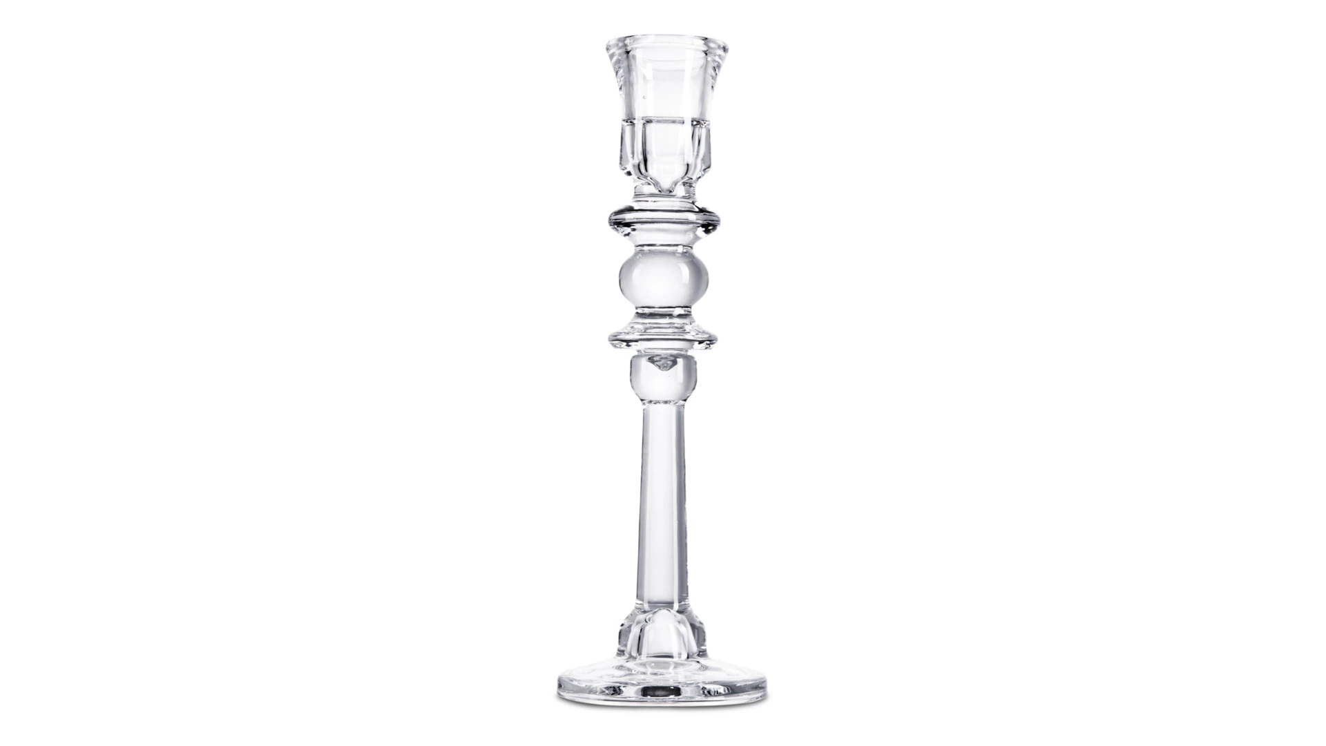 Подсвечник Decor de table Ле Прованс 28,5 см, 2 в 1, стекло