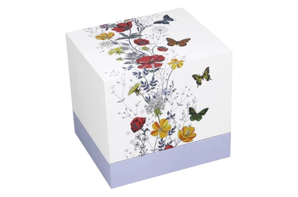 Шкатулка Empire Бабочки 20х20х20 см, лакированное дерево, п/к