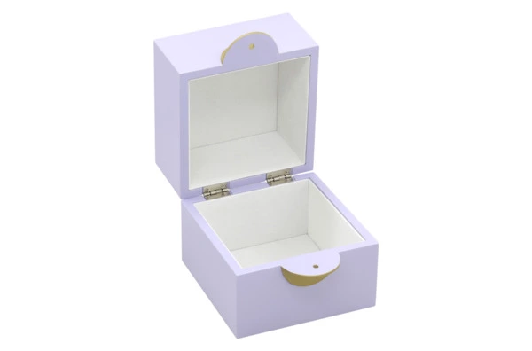 Шкатулка Empire Бабочки 15х15х15 см, лакированное дерево, п/к