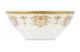 Салатник индивидуальный Narumi Золотая тиара 13 см, фарфор костяной