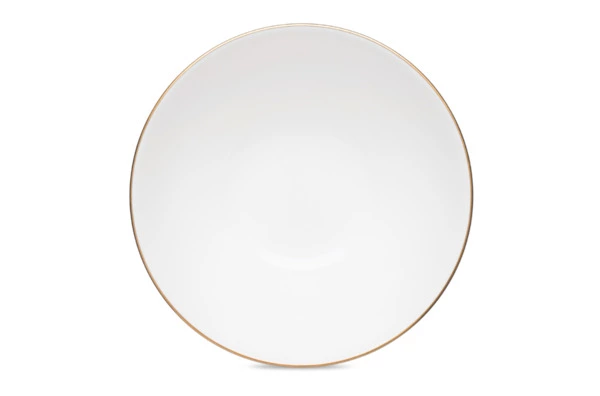 Салатник индивидуальный Narumi Золотая тиара 13 см, фарфор костяной