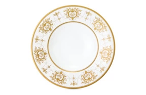 Тарелка для пасты Narumi Золотая тиара 29 см, фарфор костяной