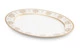Блюдо овальное Narumi Золотая тиара 43х31,5 см, фарфор костяной