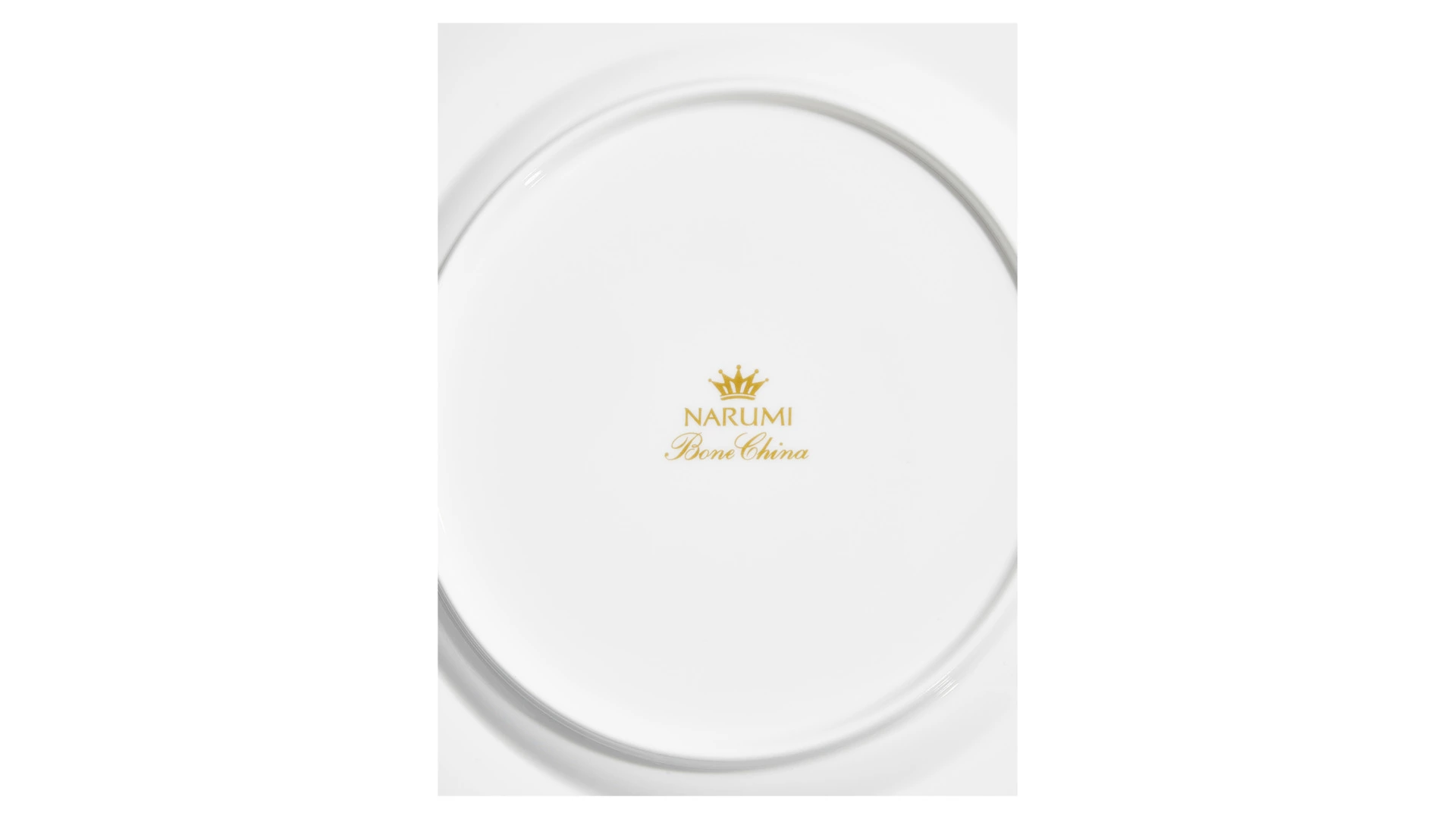 Тарелка обеденная Narumi Терраса, рельеф 27 см, фарфор костяной, матовая, белая, блестящая