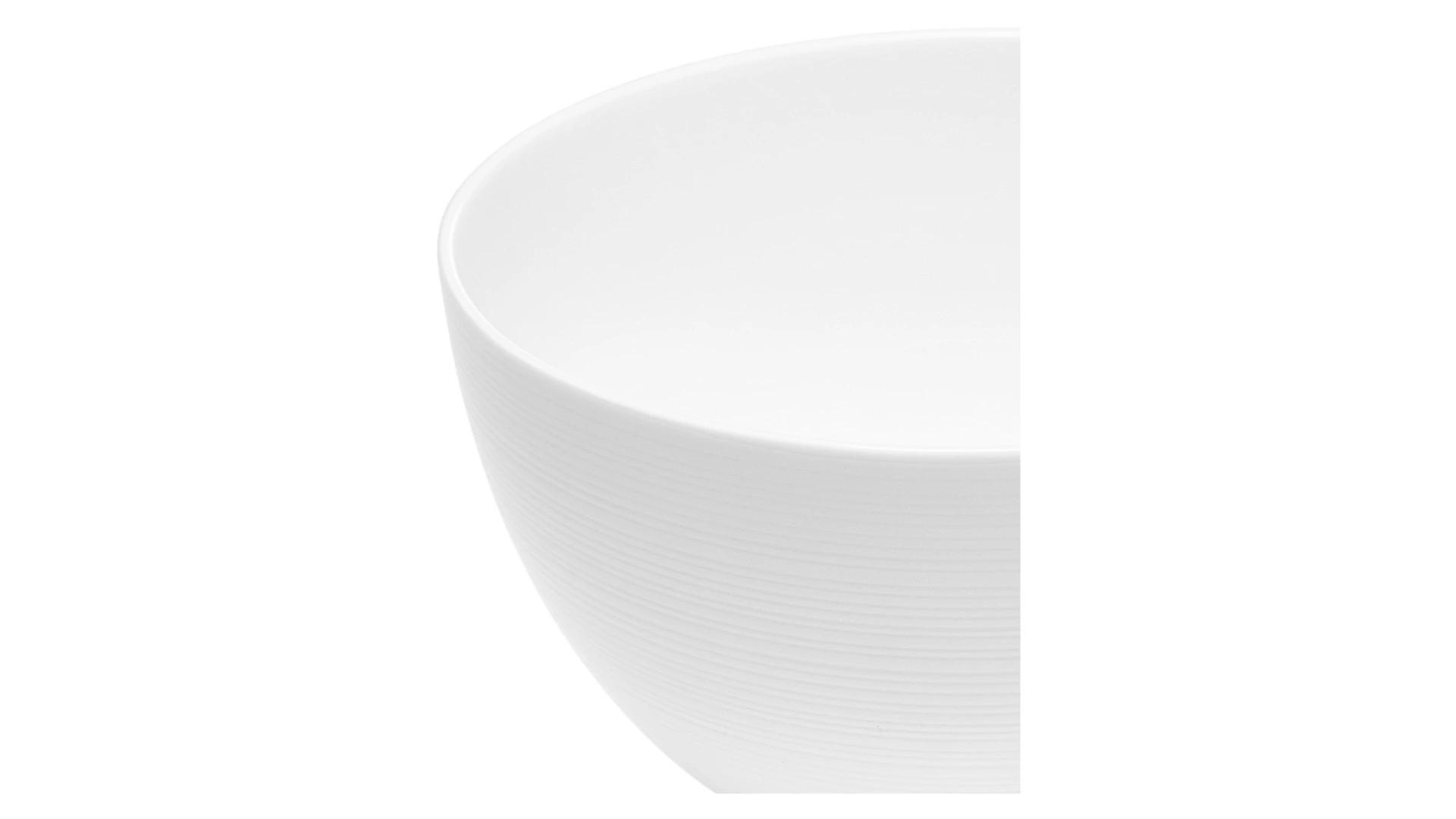 Салатник порционный Narumi Терраса, рельеф 13 см, фарфор костяной