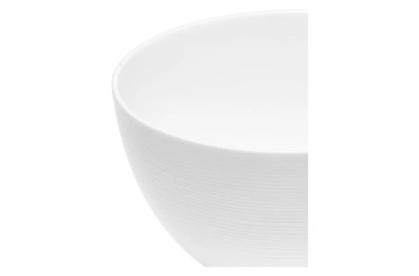 Салатник порционный Narumi Терраса, рельеф 13 см, фарфор костяной