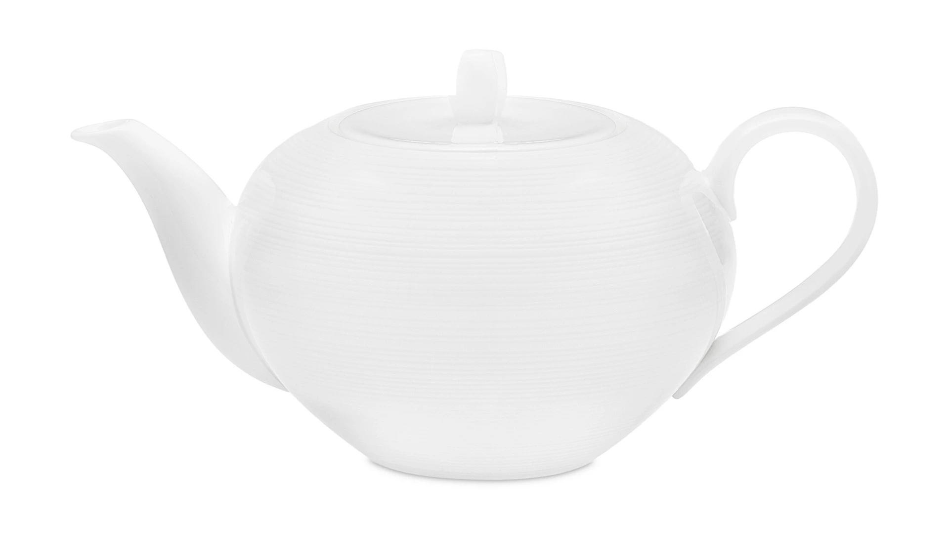 Чайник Narumi Терраса, рельеф 1,18 л, фарфор костяной