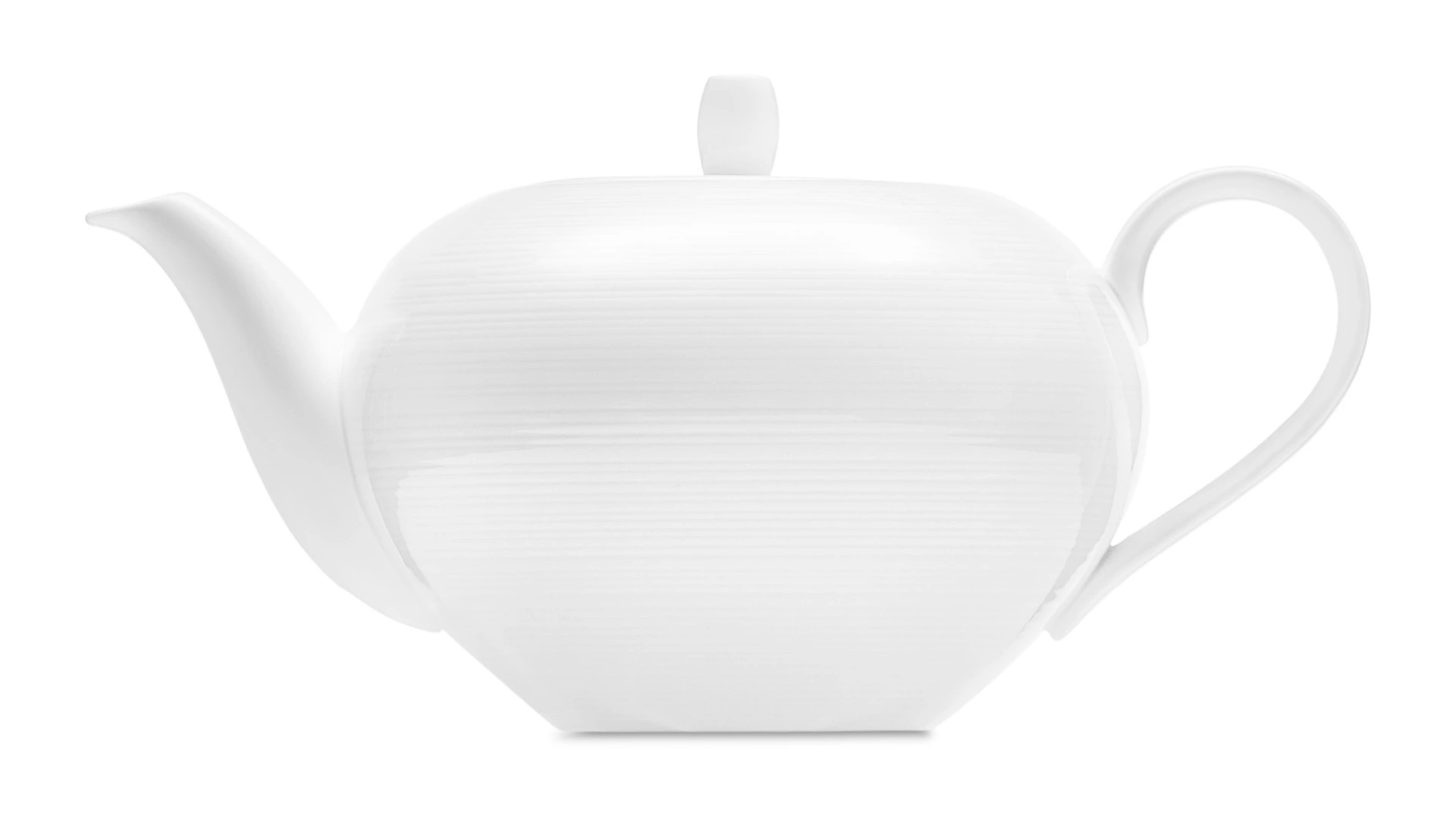 Чайник Narumi Терраса, рельеф 1,18 л, фарфор костяной