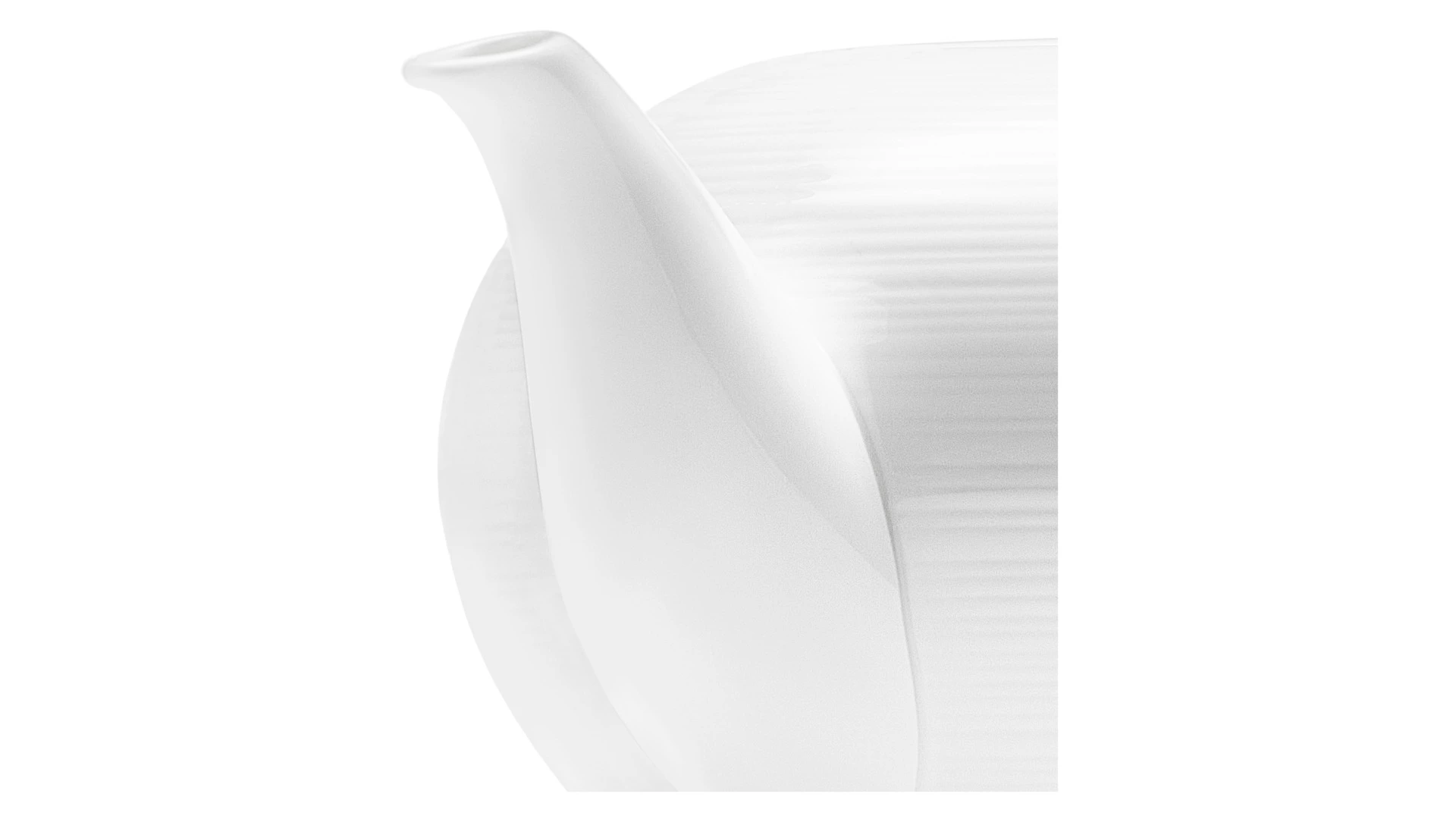 Чайник Narumi Терраса, рельеф 1,18 л, фарфор костяной