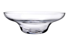 Чаша декоративная Nude Glass Heads Up 22 см, стекло хрустальное