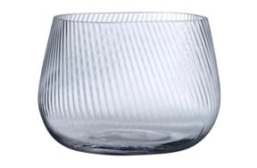 Ваза прямоугольная Nude Glass Опти 20х18 см, стекло хрустальное
