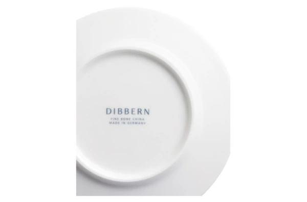 Блюдце для чашки кофейной Dibbern Пастель 12 см, костяной фарфор, хаки