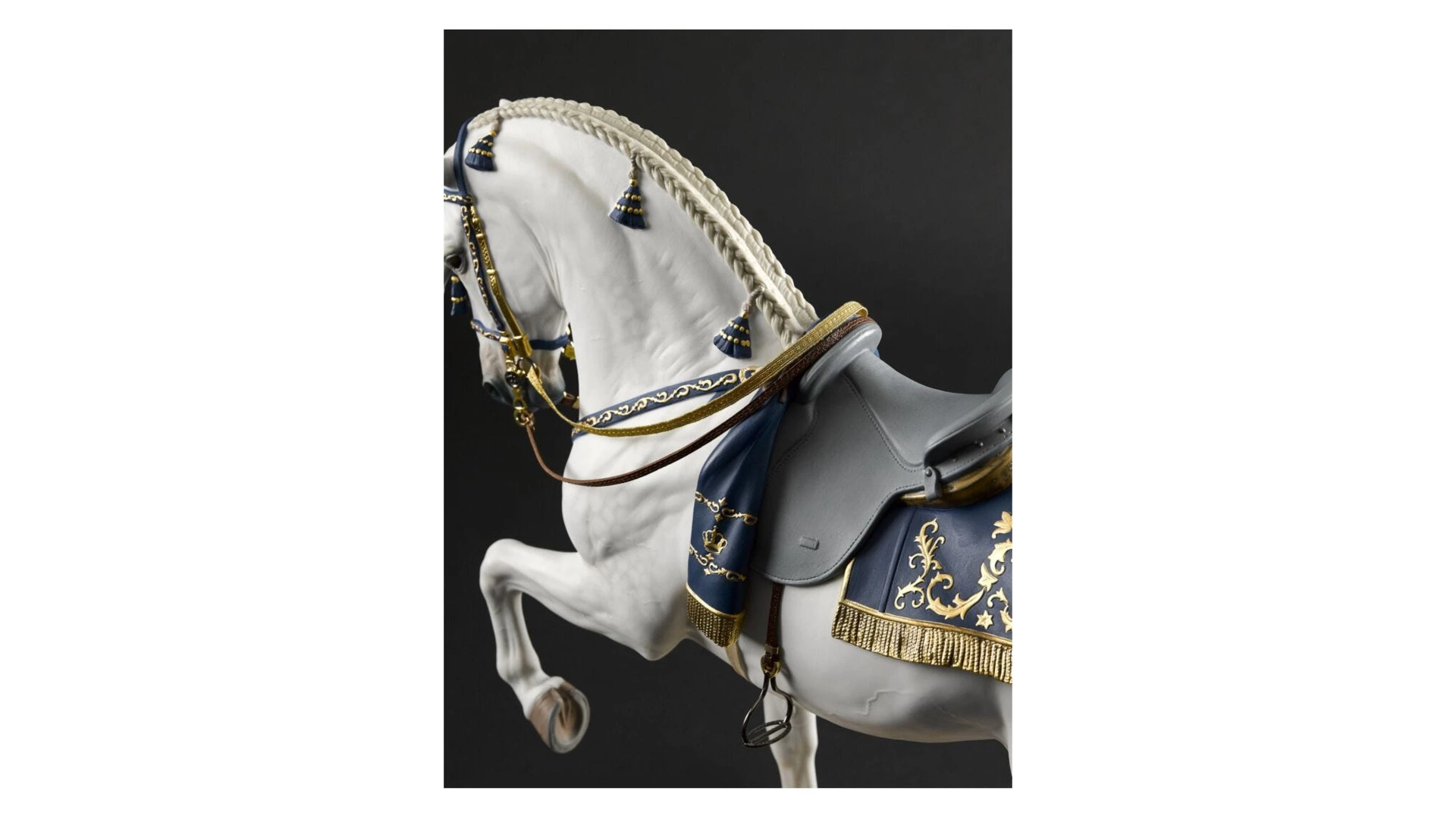 Фигурка Lladro Испанская чистокровная 50х44 см, фарфор, лимитированный выпуск