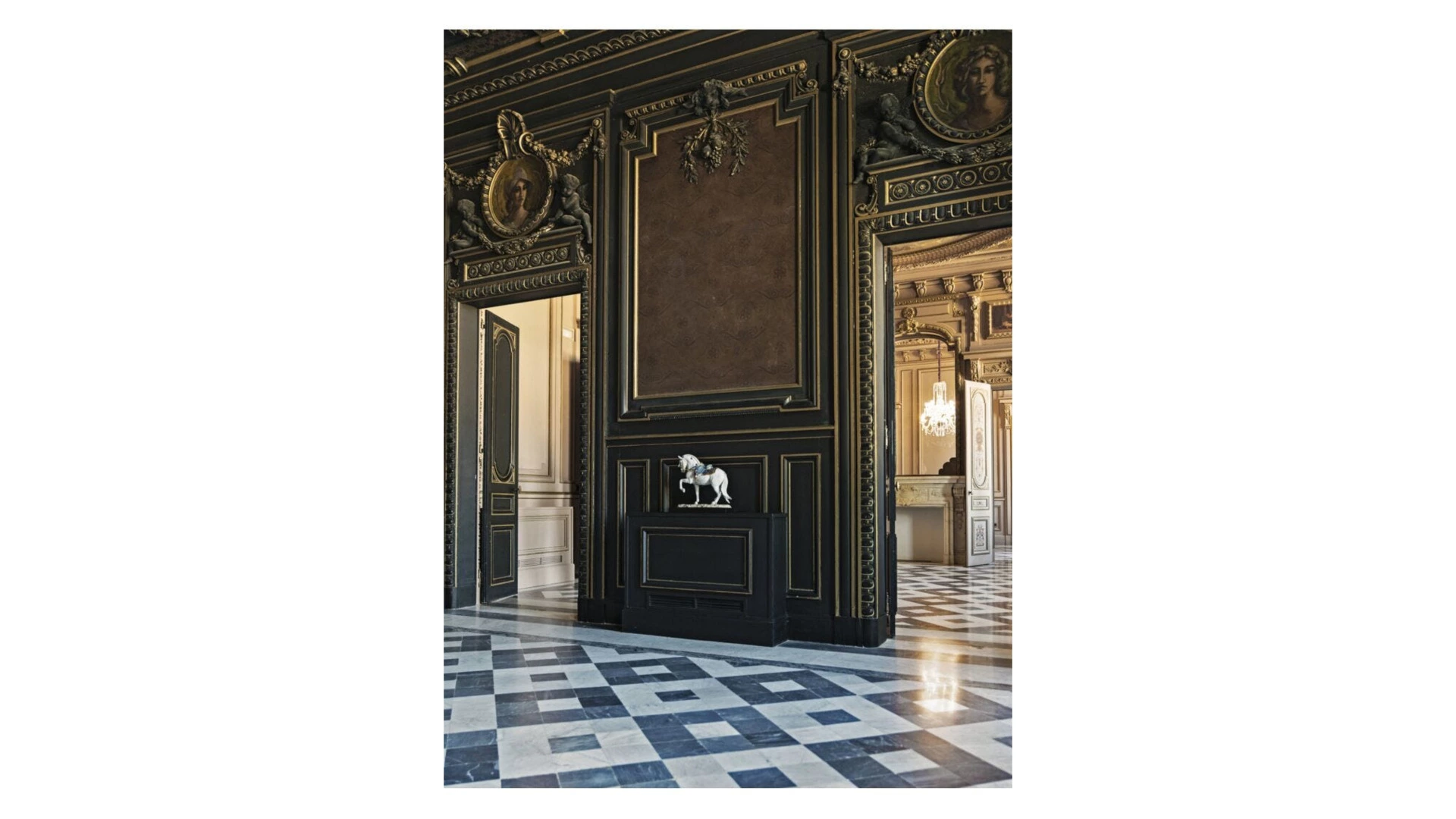 Фигурка Lladro Испанская чистокровная 50х44 см, фарфор, лимитированный выпуск