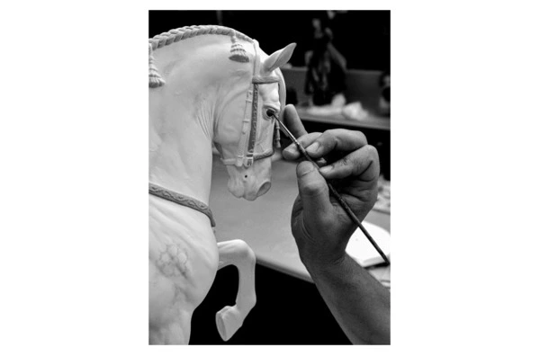 Фигурка Lladro Испанская чистокровная 50х44 см, фарфор, лимитированный выпуск