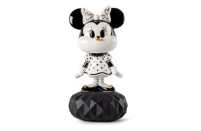 Фигурка Lladro Минни в черно-белом платье 17х31 см, фарфор