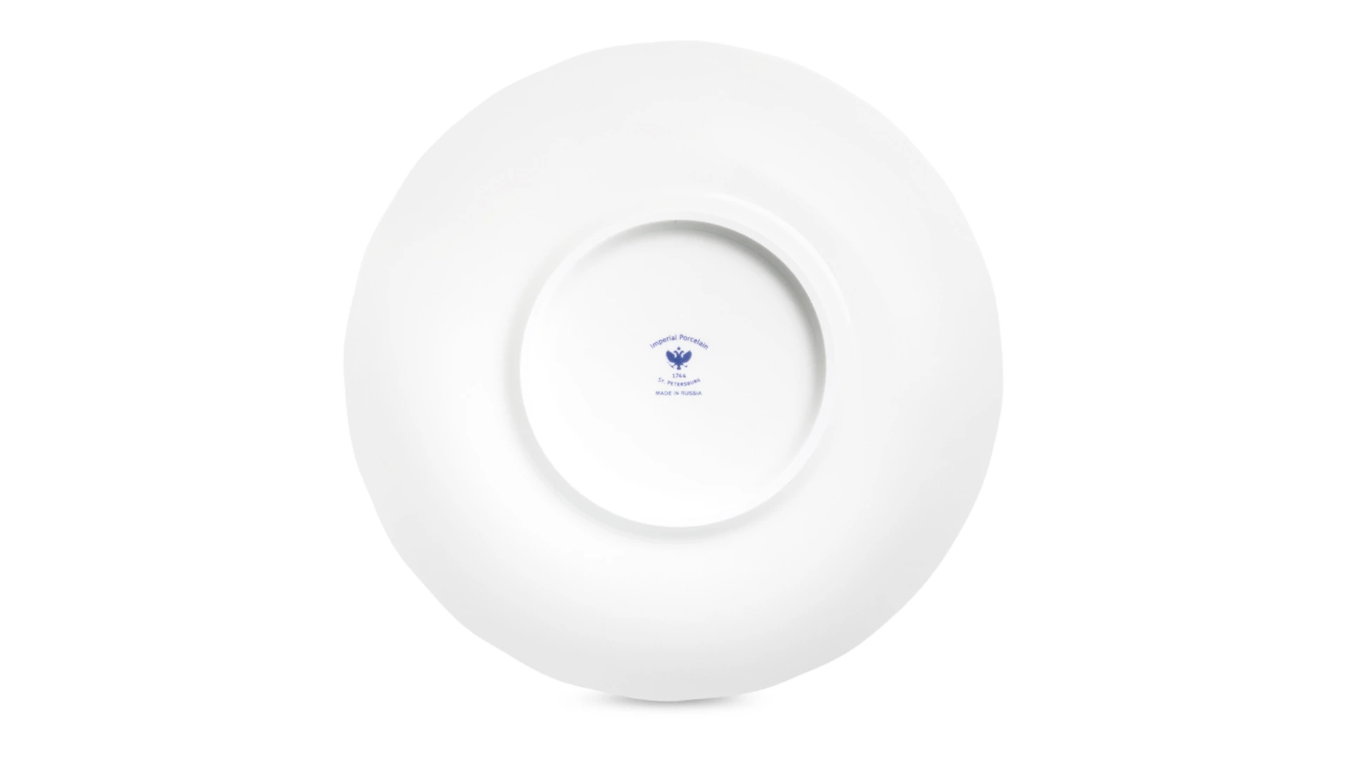 Сухарница Тюльпан Графические рисунки 21,5 см, фарфор твердый