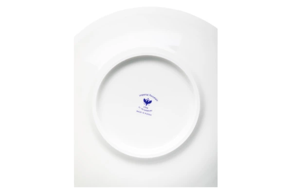 Сухарница Тюльпан Графические рисунки 21,5 см, фарфор твердый