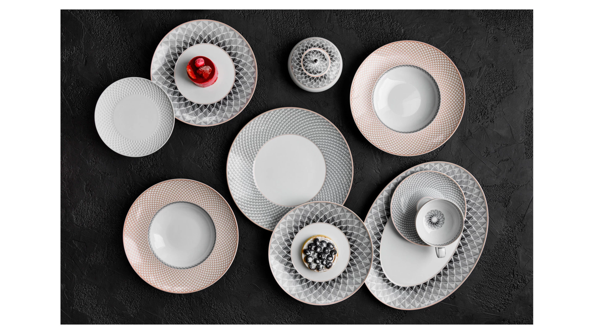 Сервиз чайный Vista Alegre Майя на 6 персон 21 предметов, фарфор