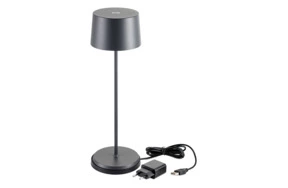 Светильник настольный  Zafferano Olivia pro LED 2700-3000K, 2,2Вт, темно-серый