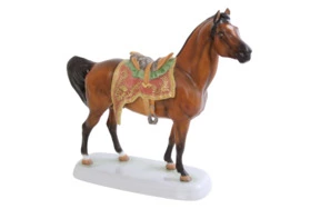 Фигурка Herend Оседланная лошадь 38х12 см, фарфор