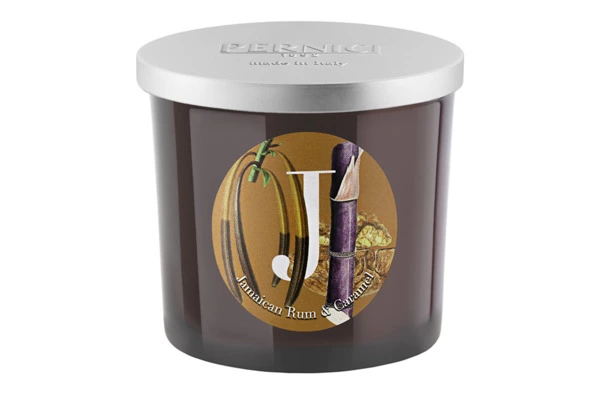 Свеча ароматическая Pernici Elementi Ямайский ром и Карамель 200 г
